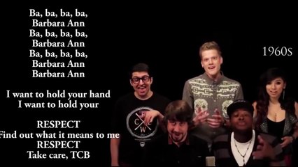 Evolution of Music Pentatonix w/Lyrics