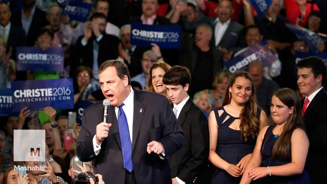 Jersey boy Chris Christie becomes GOP candidate No. 14