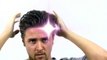 how to hair like Joey Tribbiani back combed sleek mens hairstyle - American Crew forming cream