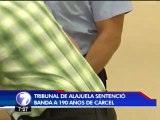 Tribunal Penal de Alajuela condenó a más de 140 años de cárcel a banda de secuestradores