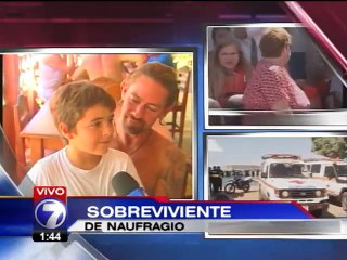 Video: Sobrevivientes describen momentos dramáticos durante accidente de catamarán