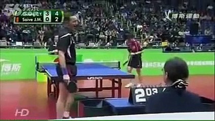 Pertandingan tenis meja paling lucu dan keren