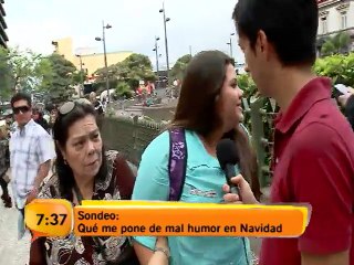 ¿Qué pone de mal humor a la gente en navidad?