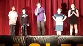 My 8th Grade Talent Show - Happy by Pharrell Williams (Cover)