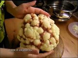 Фаршированная цветная капуста - видео рецепт