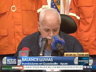 No hay reportes de víctimas por inundaciones en Apure, Barinas y Táchira