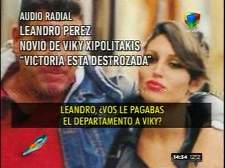 El novio de Xipolitakis habla de Vicky y sus problemas legales