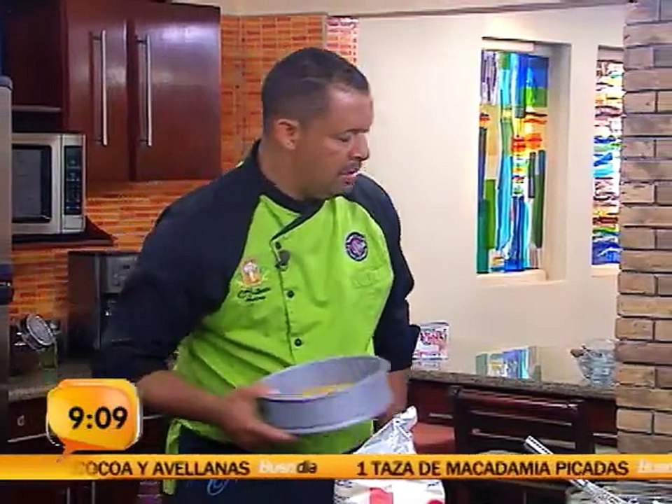 Receta: cheese cake de chocolate y macadamia