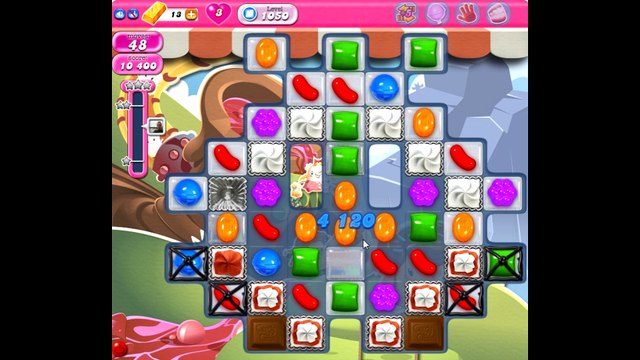 Candy Crush Saga level 1050