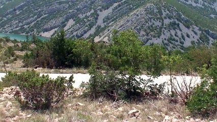 Winnetou-Drehorte, bei Obrovac und Mali Alan, Kroatien