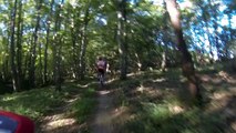 2015 - 06 LCO WE VTT - Raid des Cadoles - 00 Depart tranquille