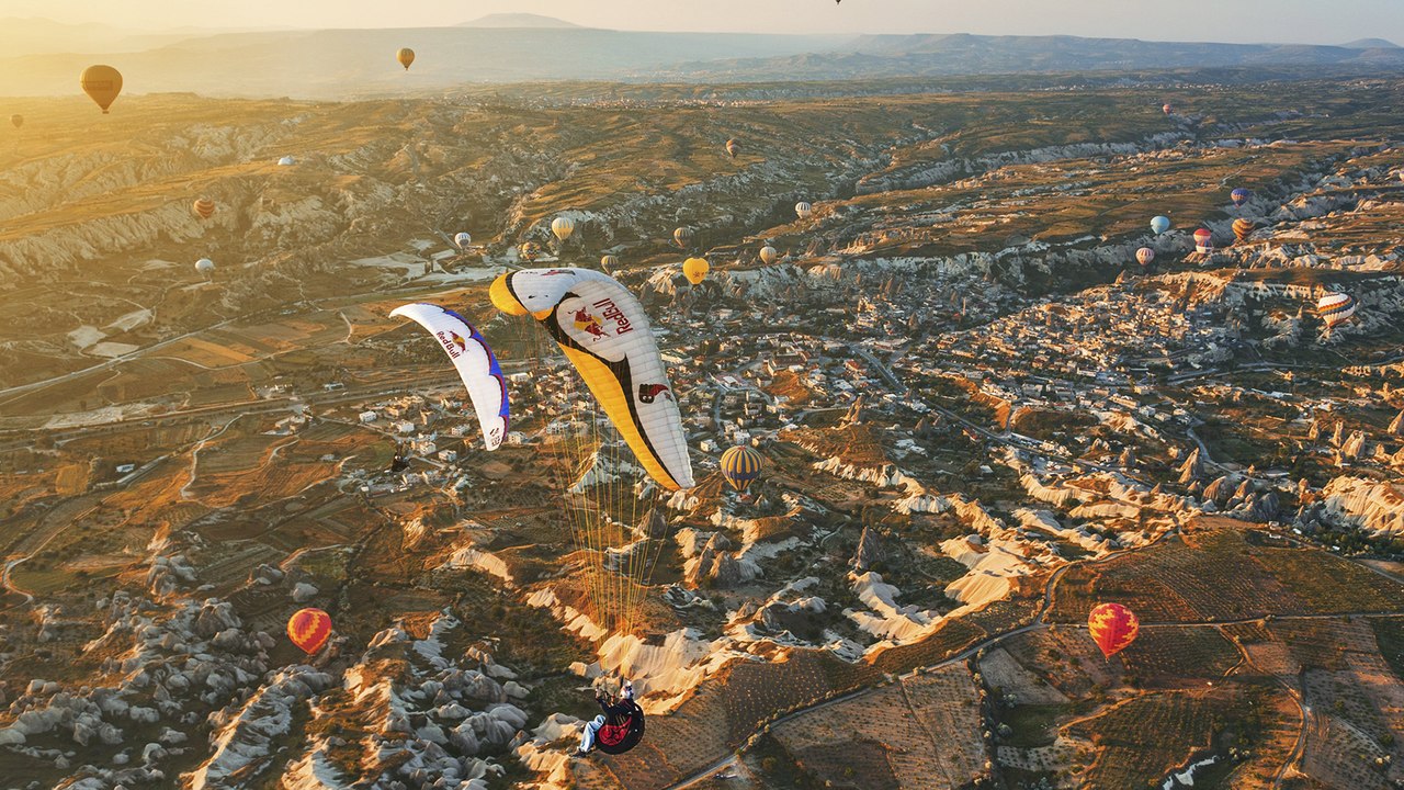 World Record Setting Paragliding Infinity Tumble