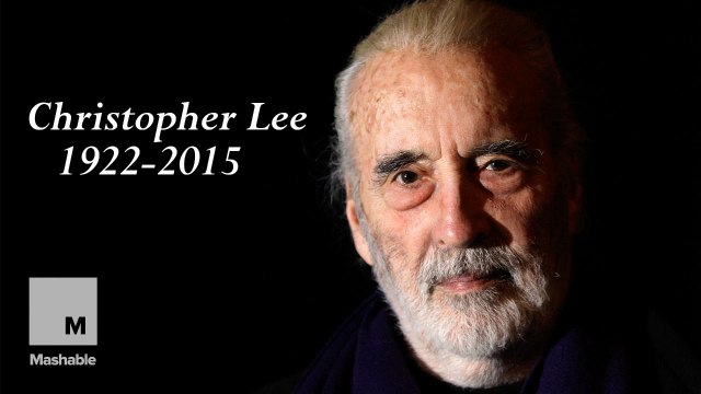 'Lord of the Rings' actor Christopher Lee dies at 93