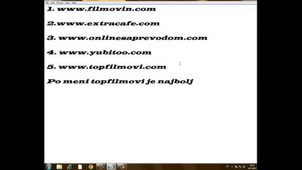 5 sajtova za strane filmove i serije sa prevodom !