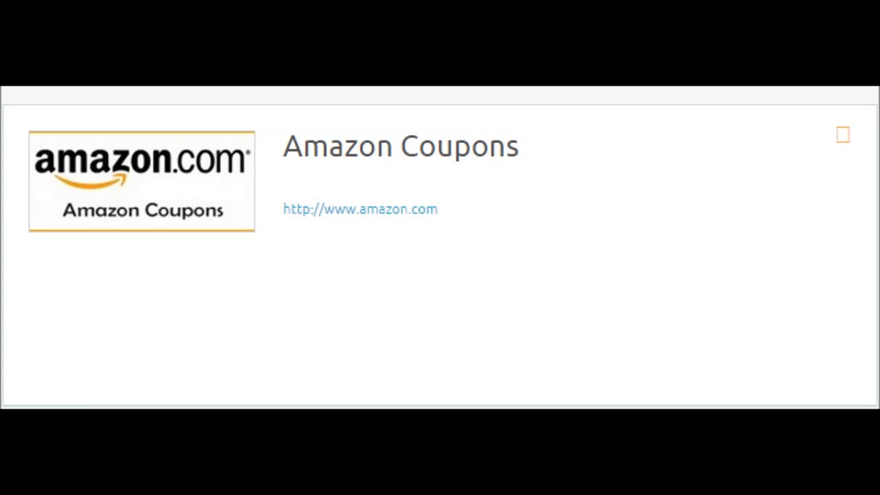 Amazon Coupons