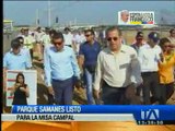 El parque Samanes está listo para la misa papal