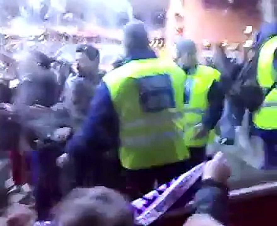 Genoa - Fiorentina cori tra ultras