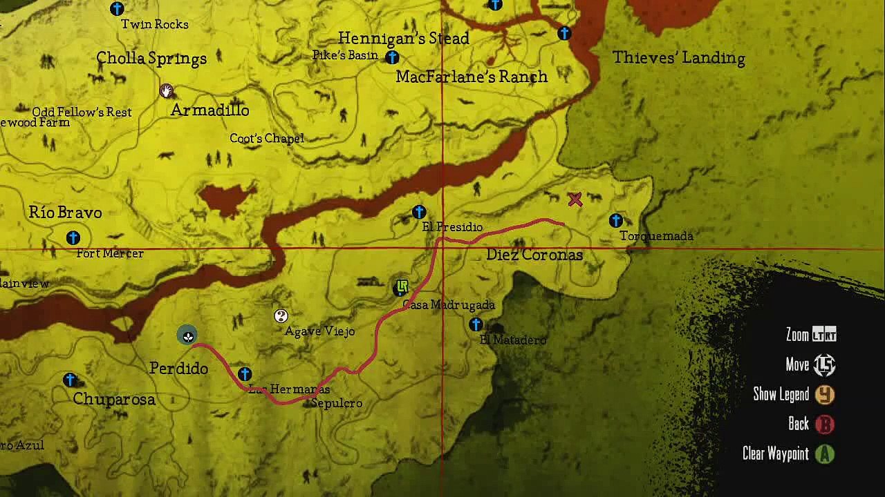 Red Dead Redemption: Undead Nightmare - The Best way to find the Chupacabra!