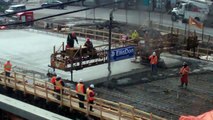 Strachan Avenue Overpass Bridge Deck Construction