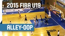 Cohee to Egi for the Alley-Oop! - 2015 FIBA U19 World Championship