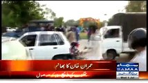 Footage of  Imran Khan PTI Nephew Beating Traffic Warden