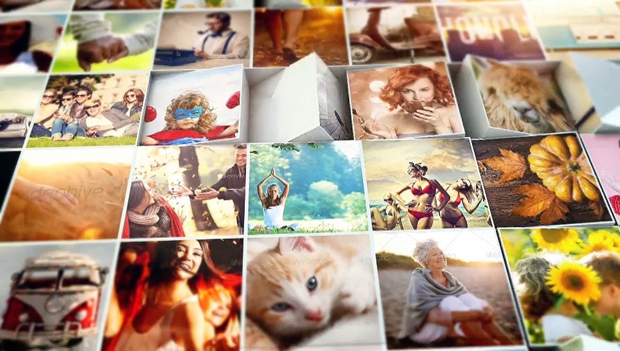 After Effects Project Files - Mosaic Block Reveal - VideoHive 9699451