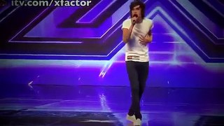 THE X SHOW ~~ Frankie Cocozza's audition - The X Factor 2011 - itv.com/xfactor ~~
