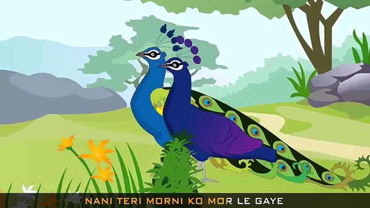 Kids Poem Nani Teri Morni Ko Mor Le Gaye