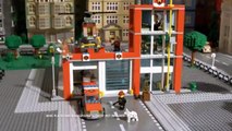 Лего Сити Пожарные - Пожарная станция LEGO