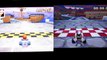 Mario Kart 7 vs. Mario Kart DS - Airship Fortress Comparison