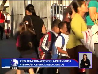 Defensoría vigilará inicio de curso lectivo