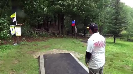 ACE!!! Dave Feldberg - Final Round - 2015 Maple Hill Open  - Disc Golf