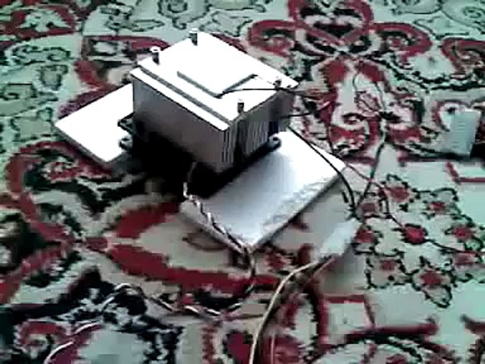 How Fast Peltier Thermoelectric Module Freezing Water
