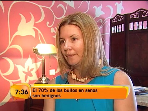 No todas las pelotitas que aparecen en sus pechos son malignas