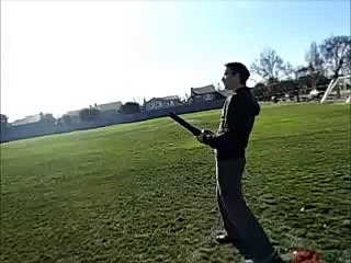 Firing My Potato Cannon