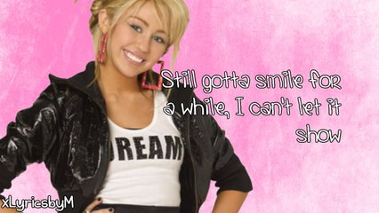 Hannah Montana - Supergirl [Lyrics]