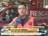 Al menos 40 familias afectadas por lluvias en Mérida