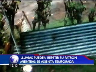 Aguaceros cortos e intensos marcan inicio de estación lluviosa