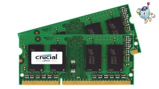 Crucial 16GB Kit (8GBx2) DDR3 1600 MT/s (PC3-12800) CL11 SODIMM 204-Pin 1.35V/1.5V Notebook Memory CT2KIT102464BF160B