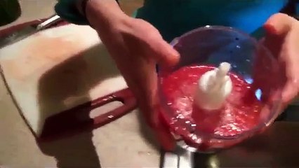 Baby Recipes- How To Make Watermelon Puree Baby Food