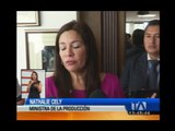 Ministra Nathalie Cely responde a los empresarios