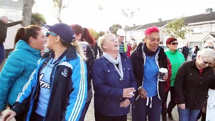 Pandemonium on the streets of Donaghmede at water meter protest
