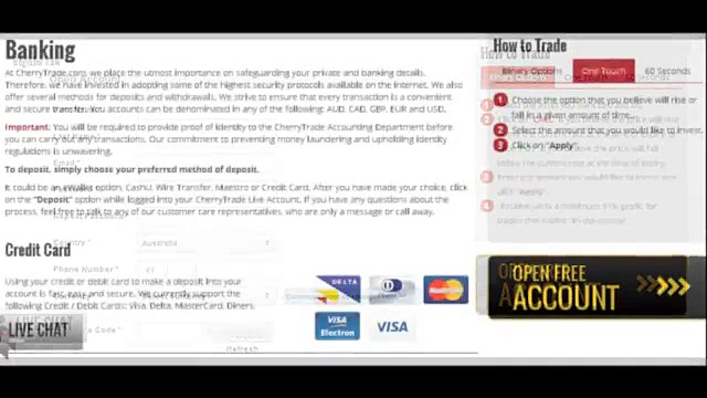 CherryTrade online stock trading