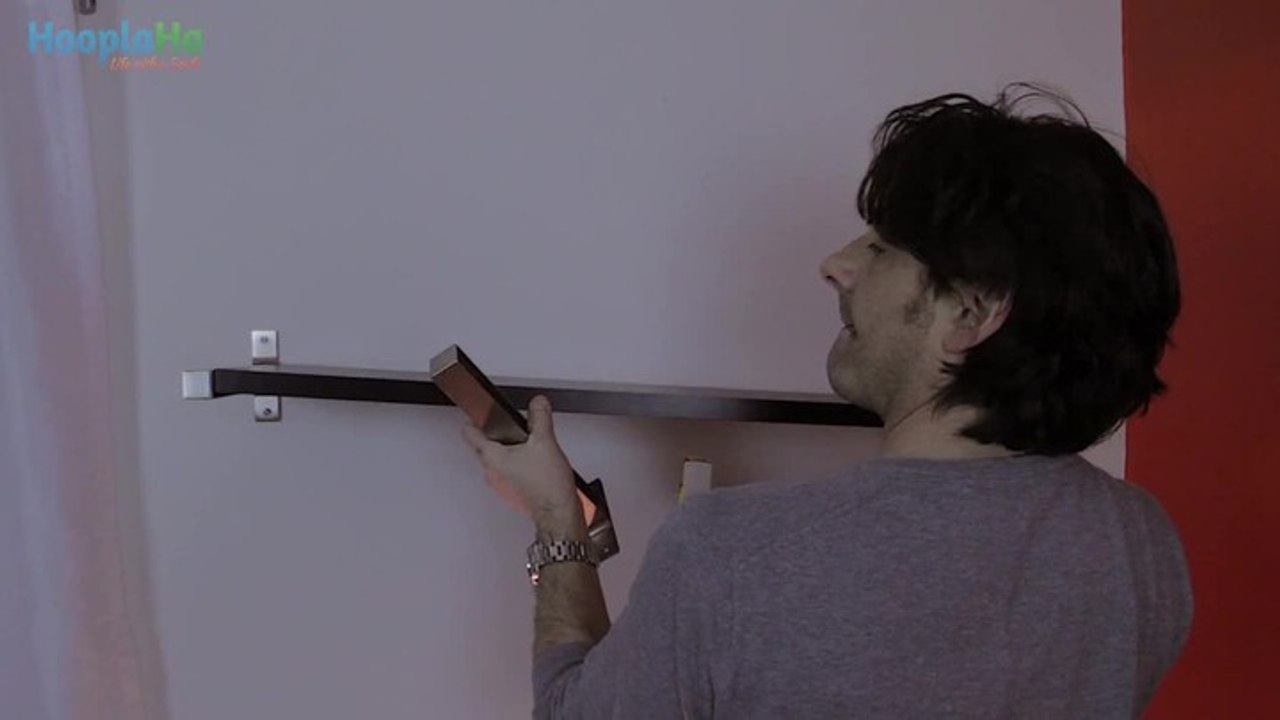This Home Hack Makes Hanging a Shelf Fast and Easy
