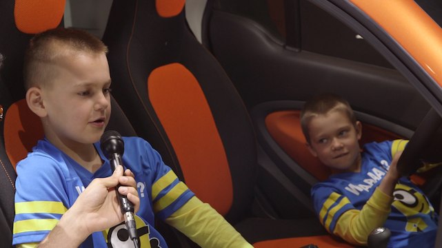 Kids review the New York Auto Show cars