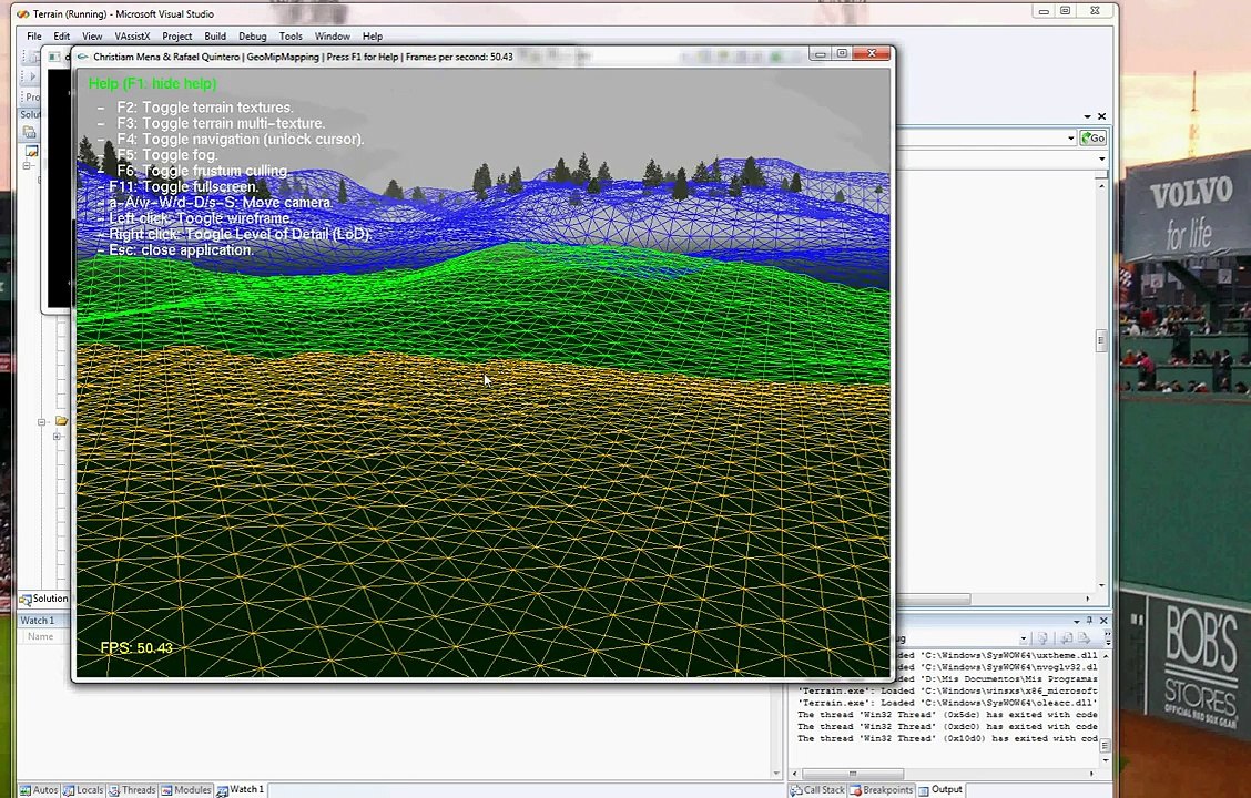 OpenGL: Level of Detail (LOD) Terrain (GeoMipMapping) - video Dailymotion