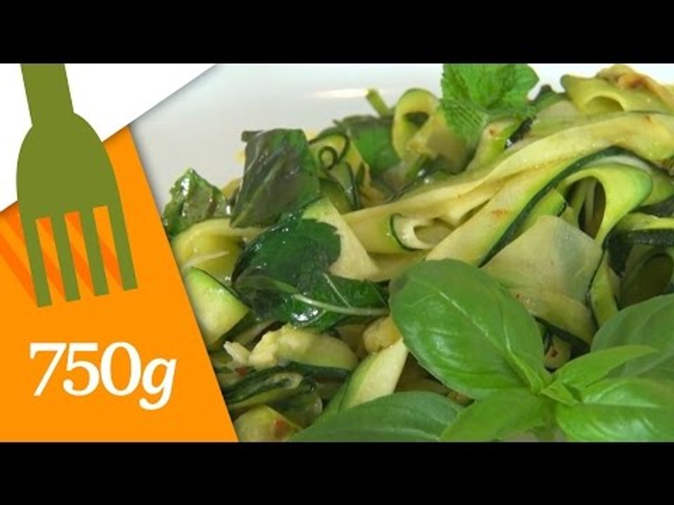 Recette de Tagliatelles de courgettes - 750 Grammes
