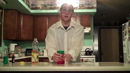 Oil and Water Science Experiment