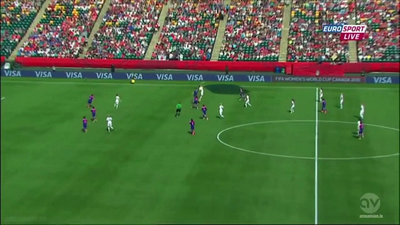 Jodie Taylor Great 1st shot | Japan vs England 01.07.2015