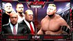 WWE RAW 2K15 - Brock Lesnar vs The Authority - 4 vs 1